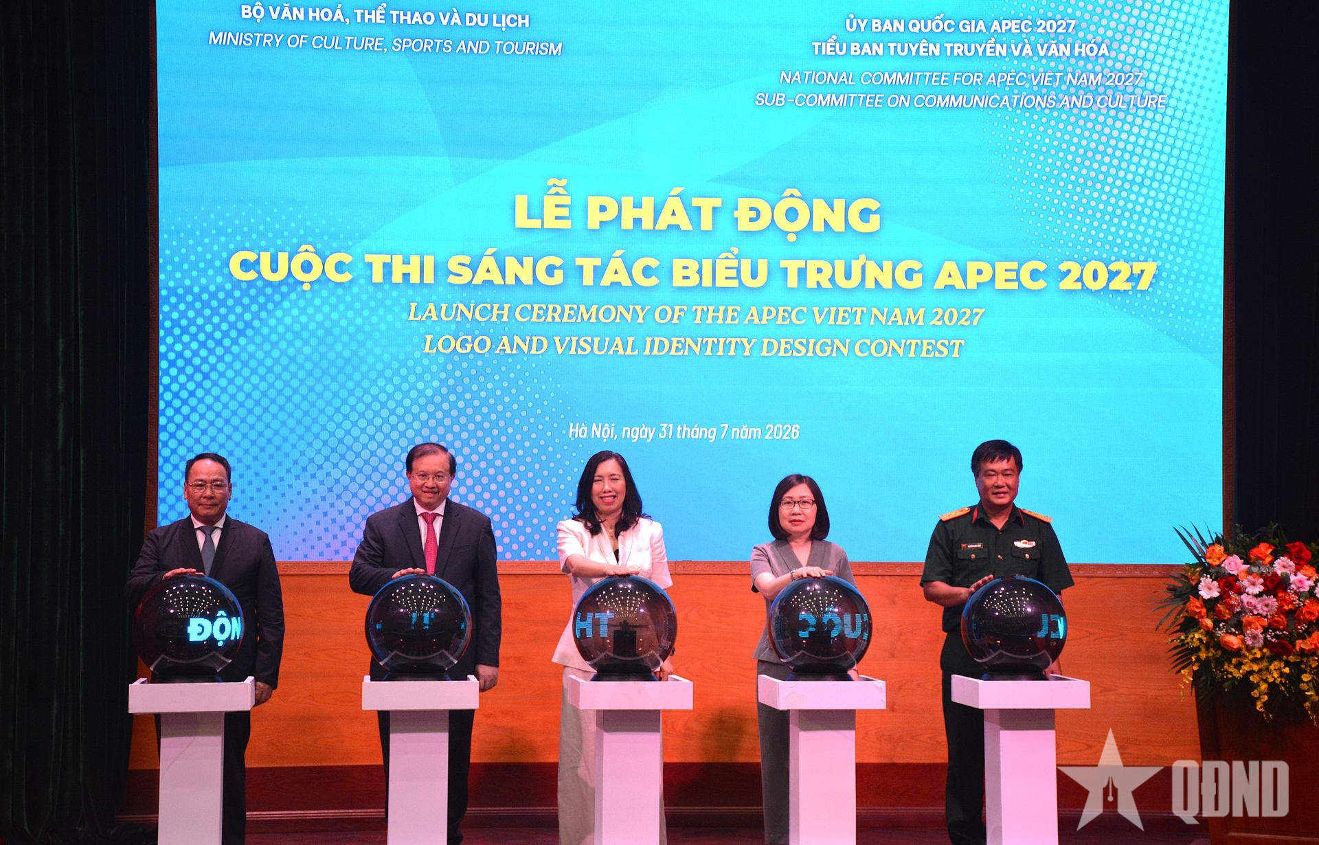 Phát động Cuộc thi sáng tác mẫu biểu trưng APEC 2027 